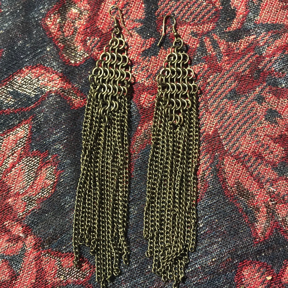 Shoulder Duster Chain Earrings